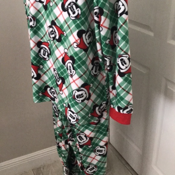 Disney's Mens Mickey Mouse & Minnie Mouse Holliday Pajama Set | XL - Picture 7 of 12